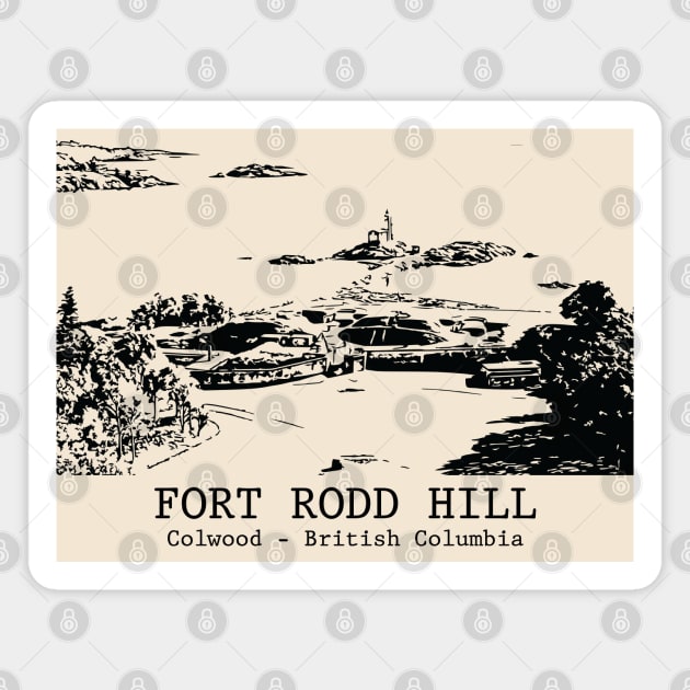 Fort Rodd Hill - Colwood BC Magnet by Lakeric